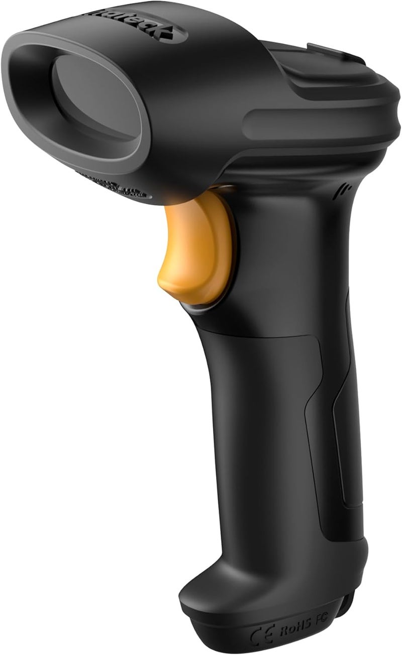 Inateck 2D Barcode Scanner, Wireless Bluetooth QR Code Scanner with AI APP & SDK, 180-Day Battery Life, Fast & Accurate Scanning, Compatible with iOS/Android/Windows - Image 1